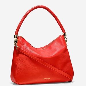 Red Benson Convertible Hobo Crossbody